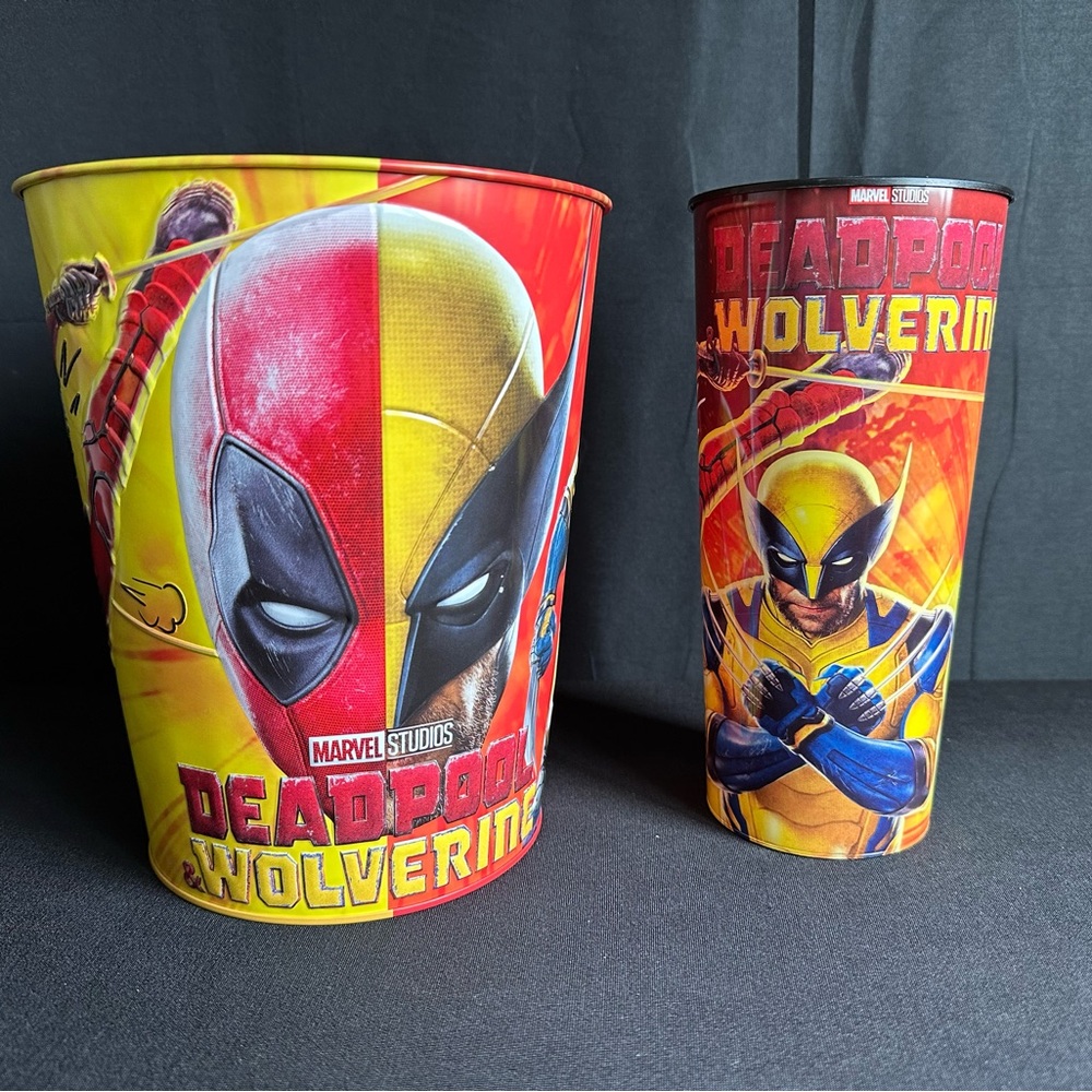 Deadpool and Wolverine Popcorn Bucket & Cup